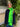 LOVE IS BLIND Scarf - Green