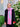OCCHIOLINO Scarf - Grey/Pink