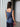 ELLA Top - Blue Pinstripe