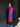 OCCHIOLINO Scarf - Red/Blue